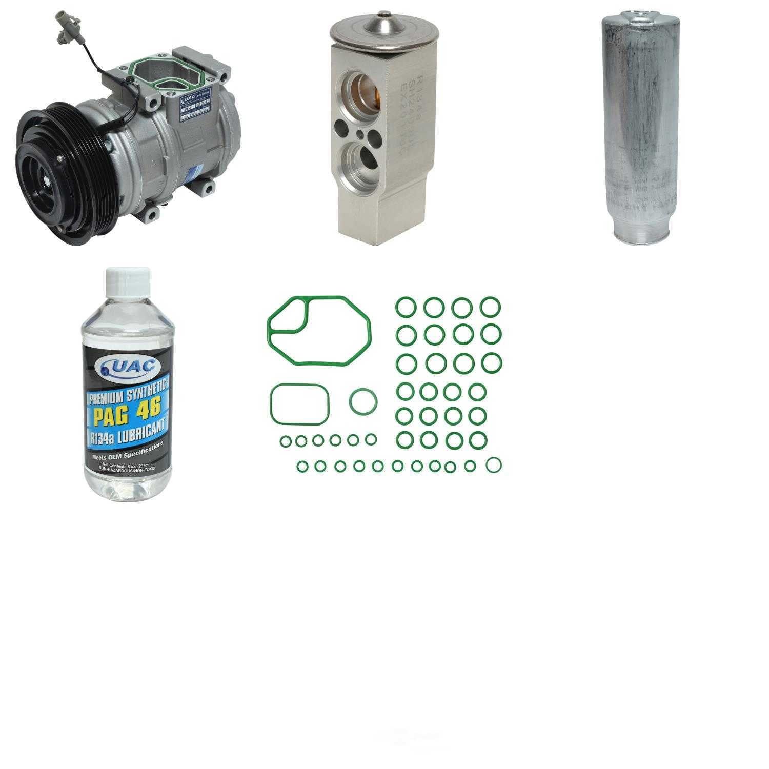 A/C Compressor and Component Kit -- Compressor Replacement Kit Fits select: 1997-1998 TOYOTA CAMRY, 1995-1999 TOYOTA AVALON