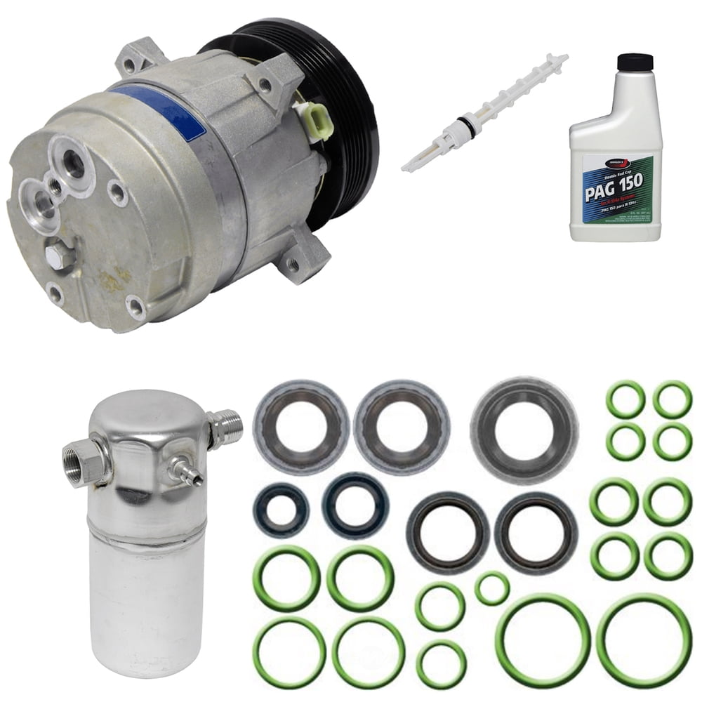 A/C Compressor and Component Kit -- Compressor Replacement Kit Fits select: 1998-2003 CHEVROLET S TRUCK S10, 1998-2000 GMC SONOMA