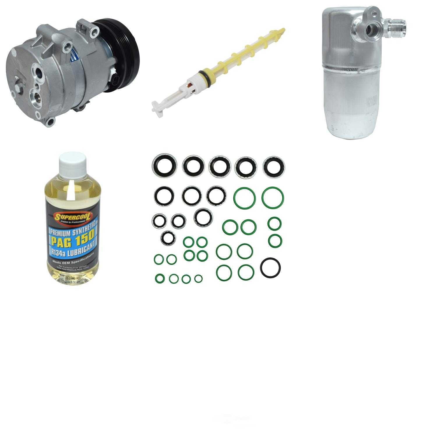 A/C Compressor and Component Kit -- Compressor Replacement Kit Fits select: 1999-2004 CHEVROLET CORVETTE