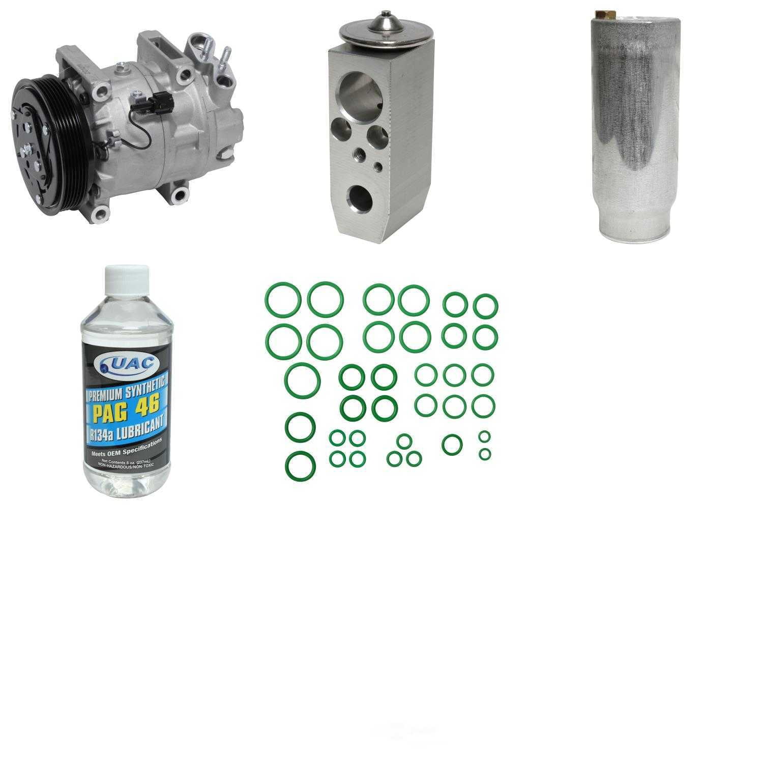 A/C Compressor and Component Kit -- Compressor Replacement Kit Fits select: 2000-2001 NISSAN MAXIMA, 2000-2001 INFINITI I30
