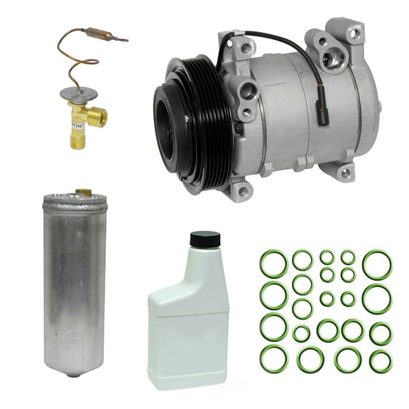 A/C Compressor and Component Kit -- Compressor Replacement Kit Fits select: 2000-2004 ISUZU RODEO, 1999 ISUZU RODEO S