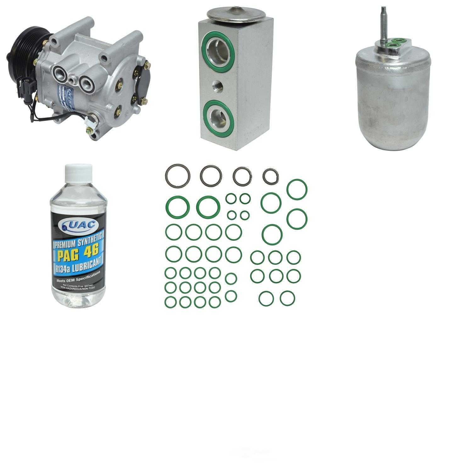 A/C Compressor and Component Kit -- Compressor Replacement Kit Fits select: 2000-2006 LINCOLN LS, 2000-2001 JAGUAR S-TYPE