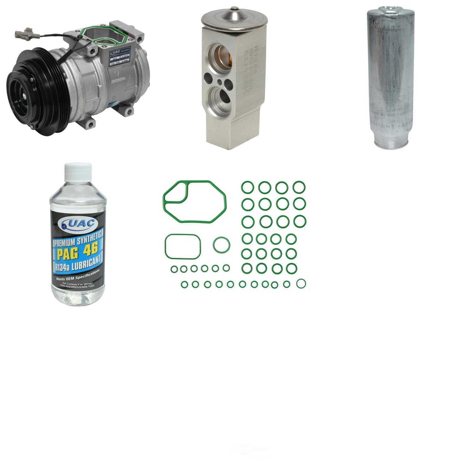 A/C Compressor and Component Kit -- Compressor Replacement Kit Fits select: 2001-2002 TOYOTA 4RUNNER, 1996-2000 TOYOTA 4RUNNER SR5