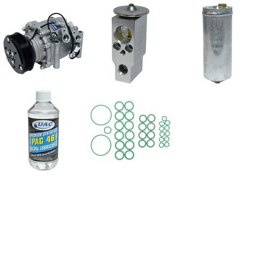 A/C Compressor and Component Kit -- Compressor Replacement Kit Fits select: 2001 HONDA CIVIC