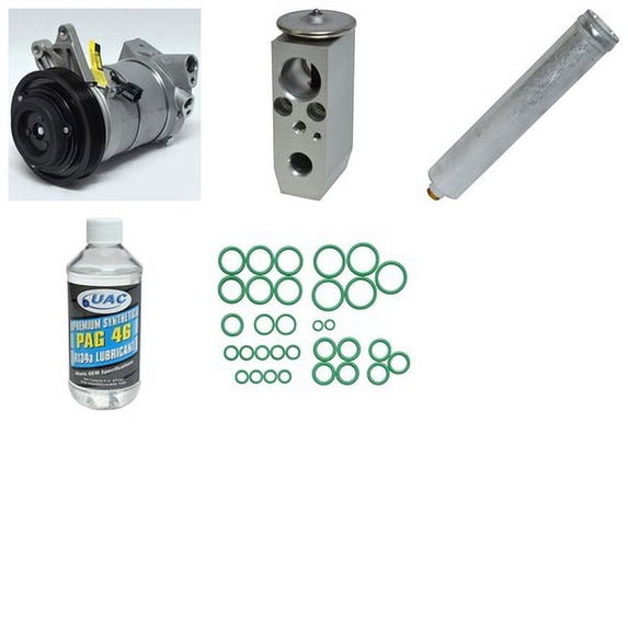 A/C Compressor and Component Kit -- Compressor Replacement Kit Fits select: 2002-2004 NISSAN ALTIMA SE, 2005 NISSAN ALTIMA S/SL