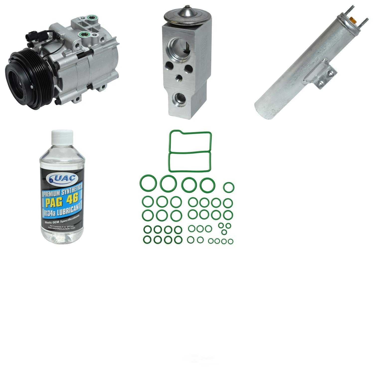 A/C Compressor and Component Kit -- Compressor Replacement Kit Fits select: 2002-2005 KIA SEDONA