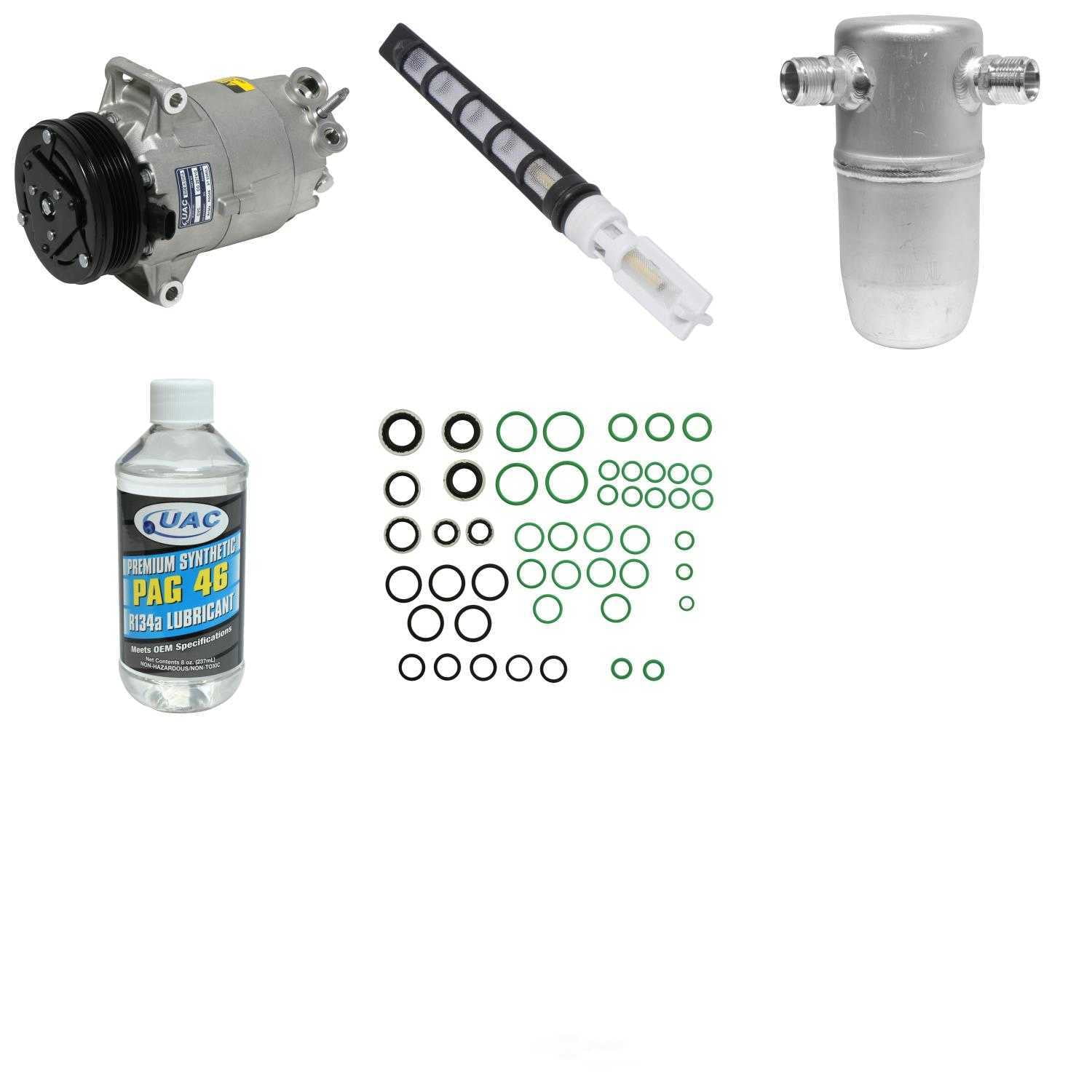 A/C Compressor and Component Kit -- Compressor Replacement Kit Fits select: 2002-2005 PONTIAC SUNFIRE