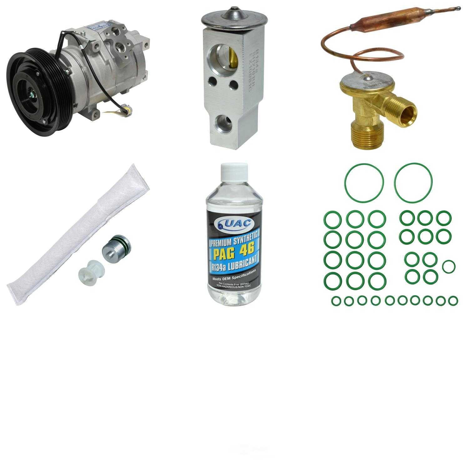 A/C Compressor and Component Kit -- Compressor Replacement Kit Fits select: 2003-2004 HONDA PILOT, 2001-2002 ACURA MDX