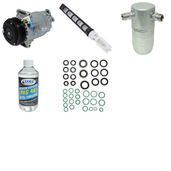 A/C Compressor and Component Kit -- Compressor Replacement Kit Fits select: 2003-2005 CHEVROLET CAVALIER, 2002 CHEVROLET CAVALIER BASE/CNG