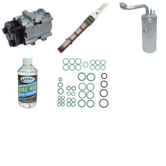 A/C Compressor and Component Kit -- Compressor Replacement Kit Fits select: 2003-2005 FORD EXCURSION, 2002 FORD EXCURSION LIMITED
