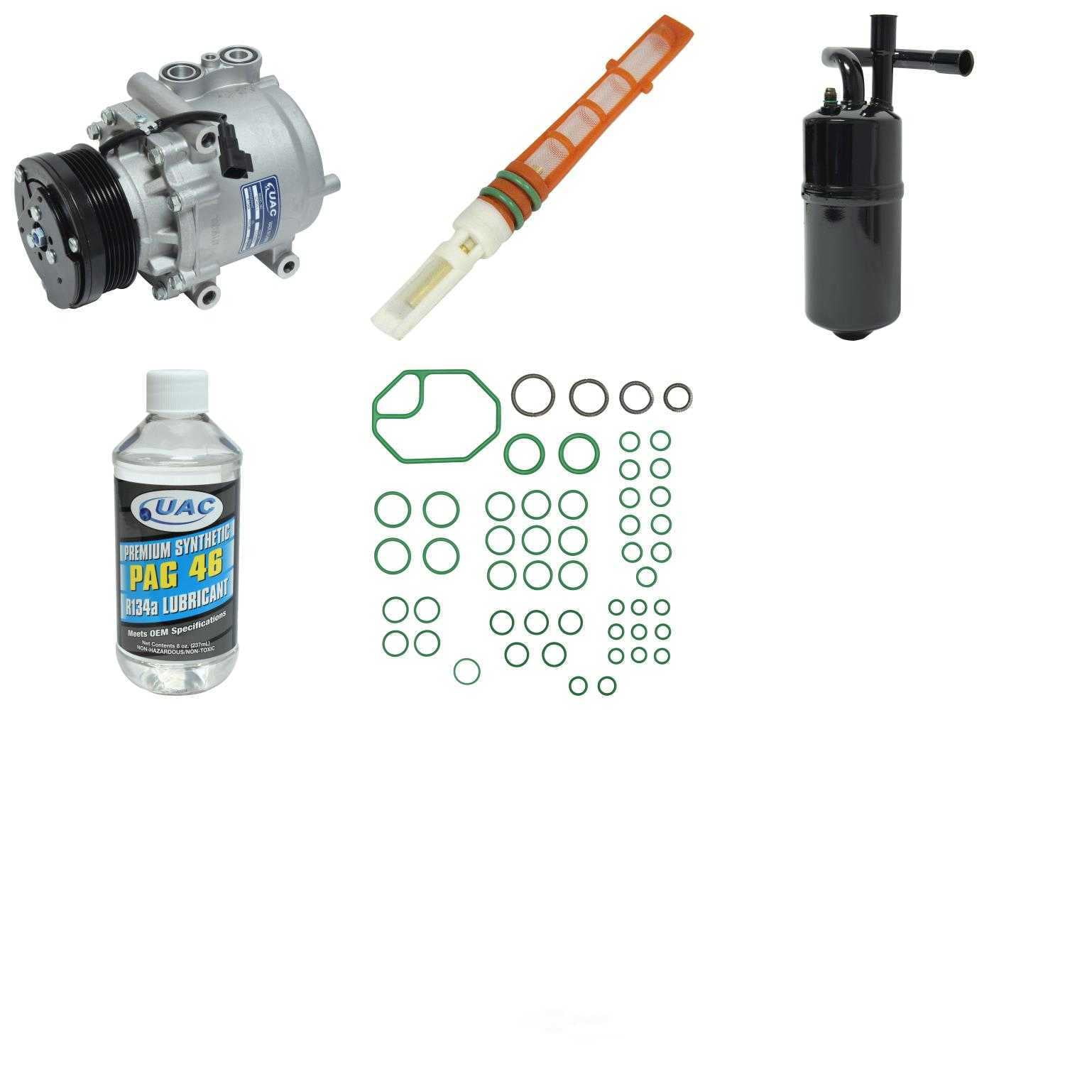 A/C Compressor and Component Kit -- Compressor Replacement Kit Fits select: 2003-2005 MERCURY GRAND MARQUIS, 2003-2005 FORD CROWN VICTORIA