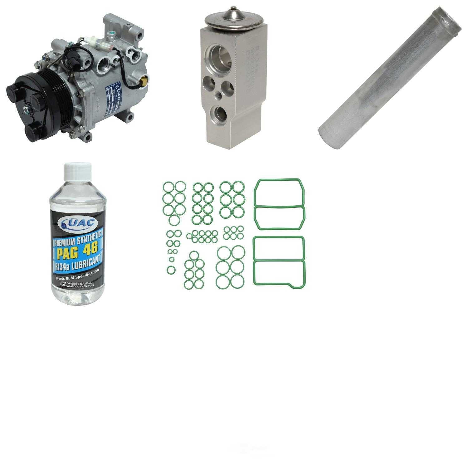 A/C Compressor and Component Kit -- Compressor Replacement Kit Fits select: 2003-2006 MITSUBISHI OUTLANDER, 2004-2006 MITSUBISHI LANCER RALLIART
