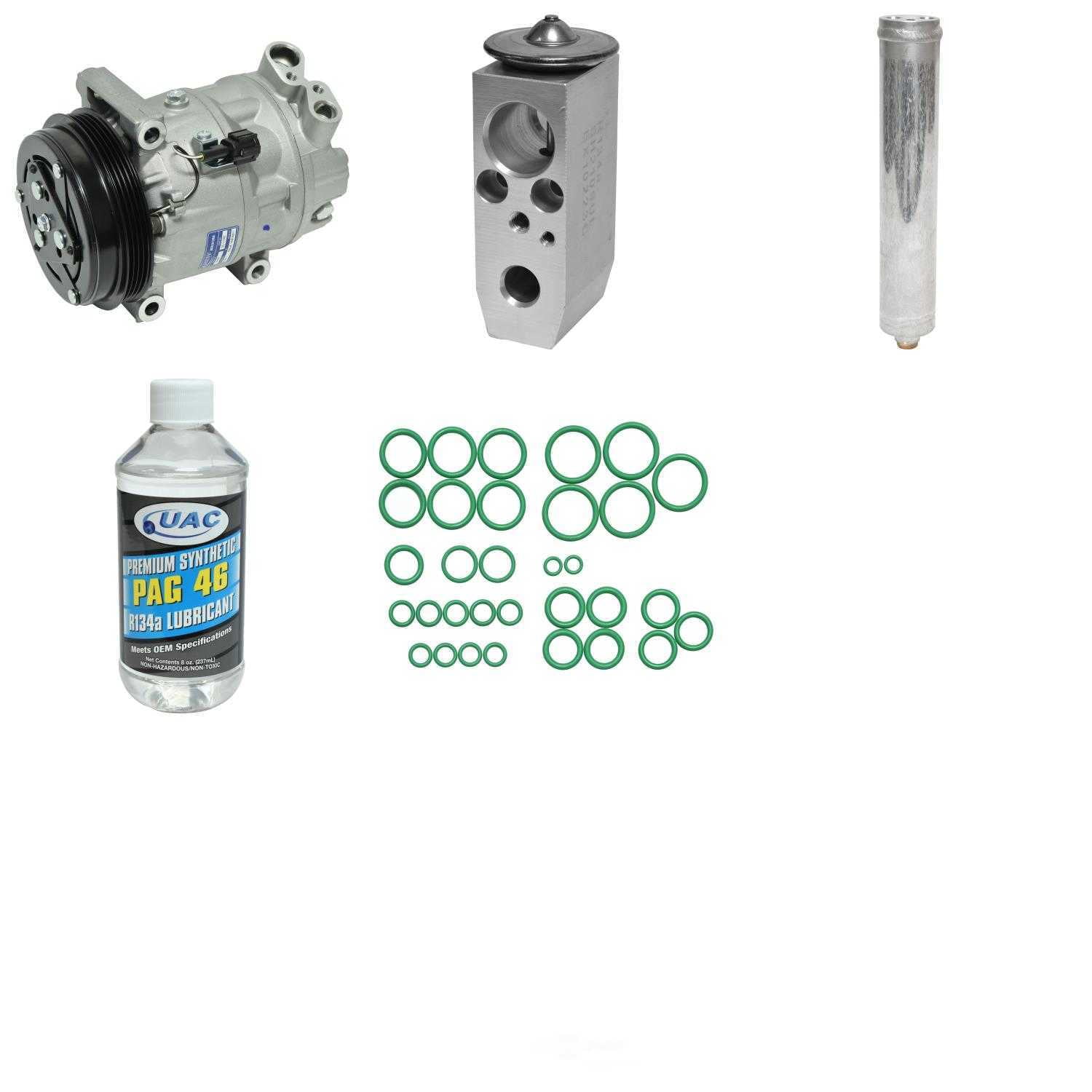 A/C Compressor and Component Kit -- Compressor Replacement Kit Fits select: 2003-2006 NISSAN 350Z