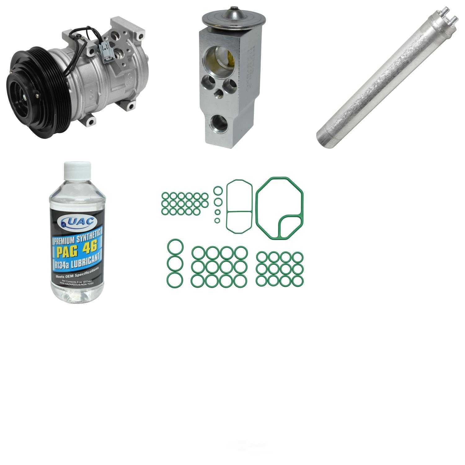 A/C Compressor and Component Kit -- Compressor Replacement Kit Fits select: 2003-2007 HONDA ACCORD EX