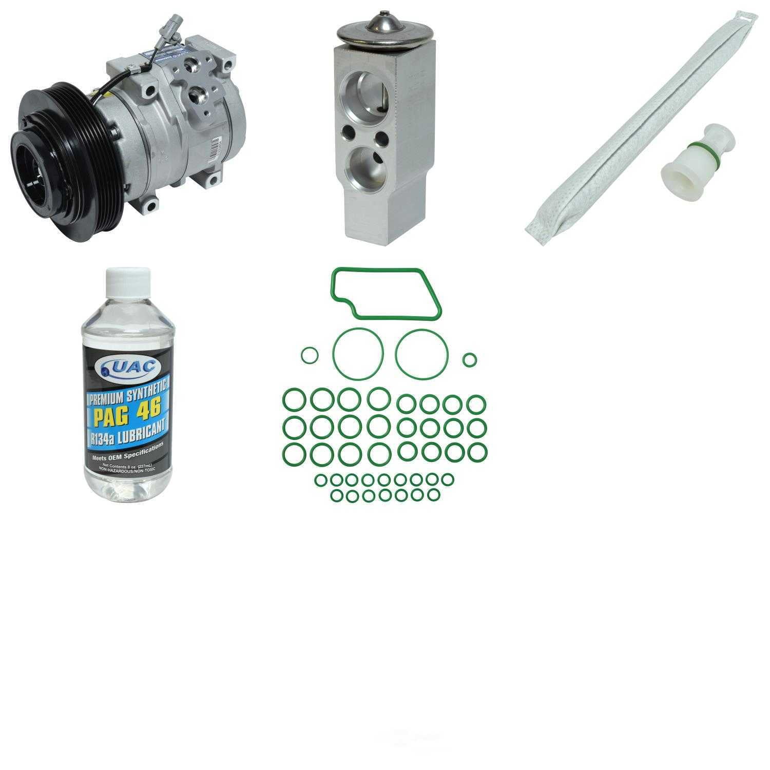 A/C Compressor and Component Kit -- Compressor Replacement Kit Fits select: 2003-2007 TOYOTA COROLLA, 2003-2008 TOYOTA COROLLA MATRIX