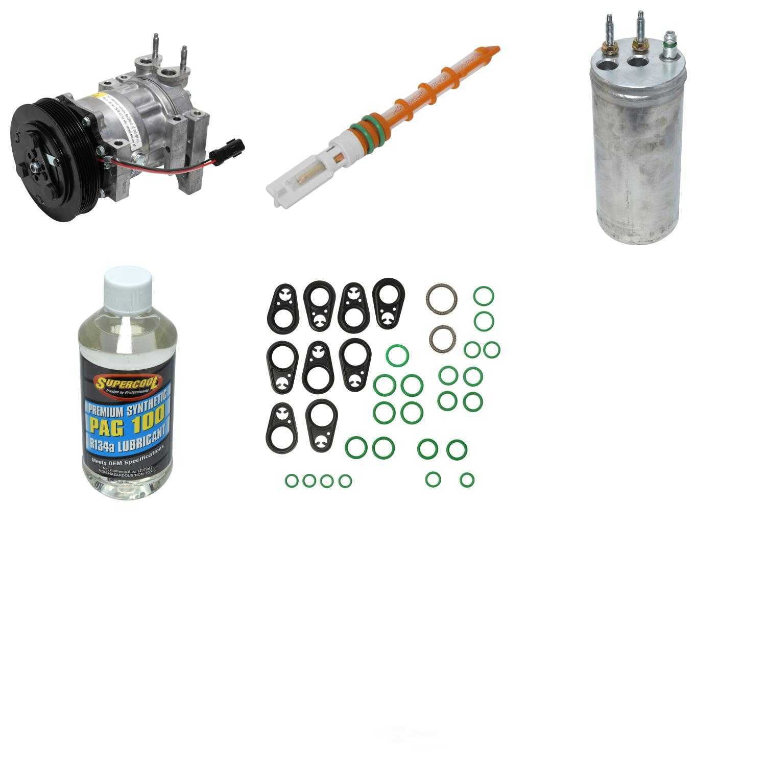 A/C Compressor and Component Kit -- Compressor Replacement Kit Fits select: 2003 JEEP LIBERTY SPORT/FREEDOM, 2004-2005 JEEP LIBERTY SPORT