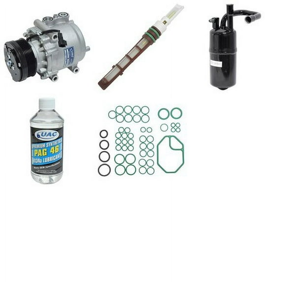 A/C Compressor and Component Kit -- Compressor Replacement Kit Fits select: 2004-2005 LINCOLN TOWN CAR