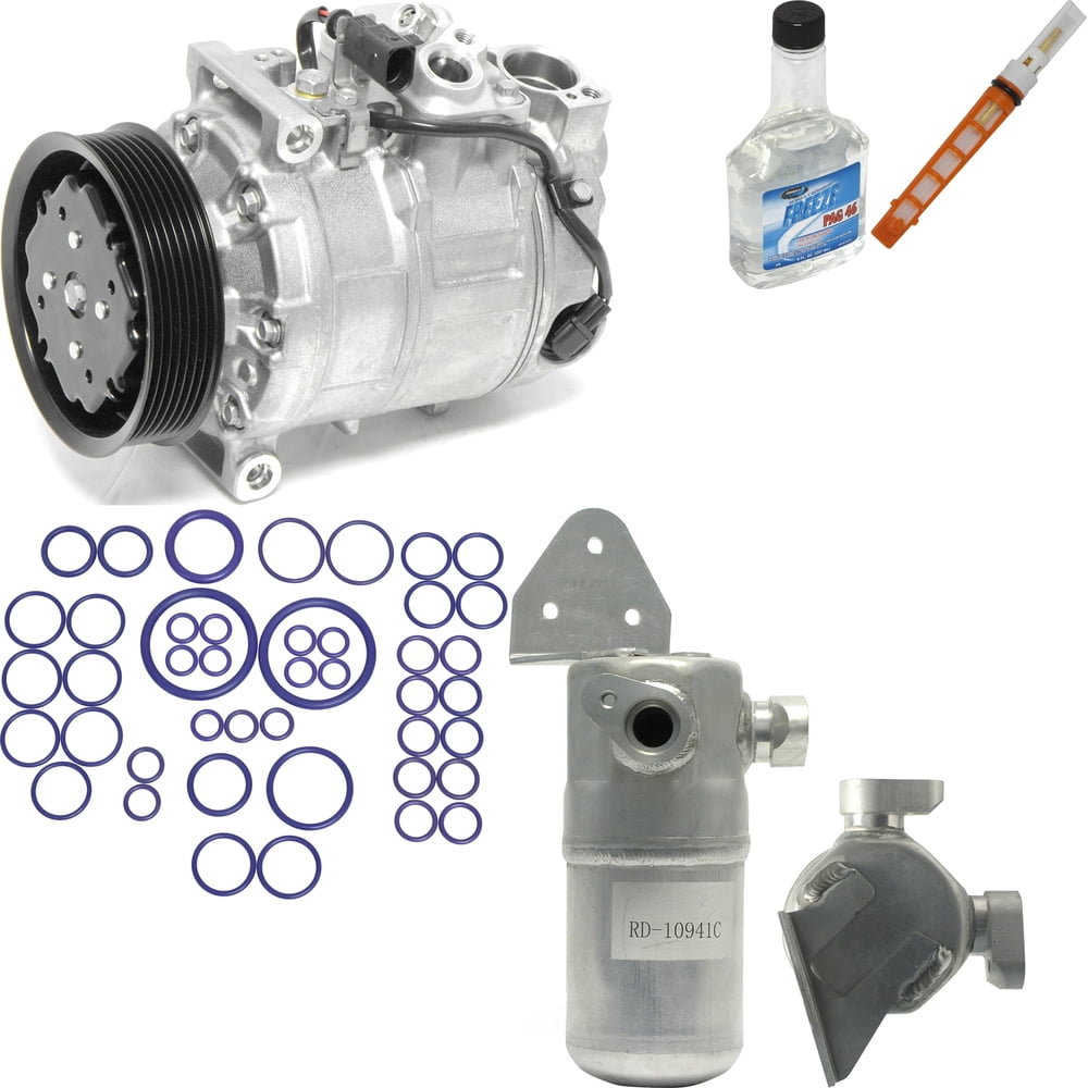 A/C Compressor and Component Kit -- Compressor Replacement Kit Fits select: 2004 AUDI A8, 2005-2006 AUDI A8 L W12 QUATTRO