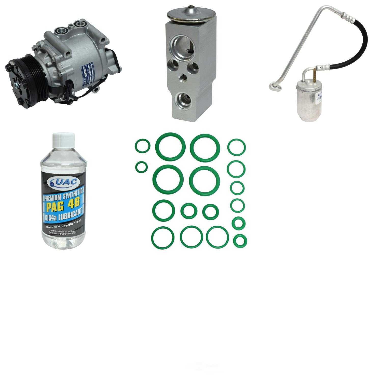 A/C Compressor and Component Kit -- Compressor Replacement Kit Fits select: 2005-2007 FORD FIVE HUNDRED, 2005-2007 MERCURY MONTEGO