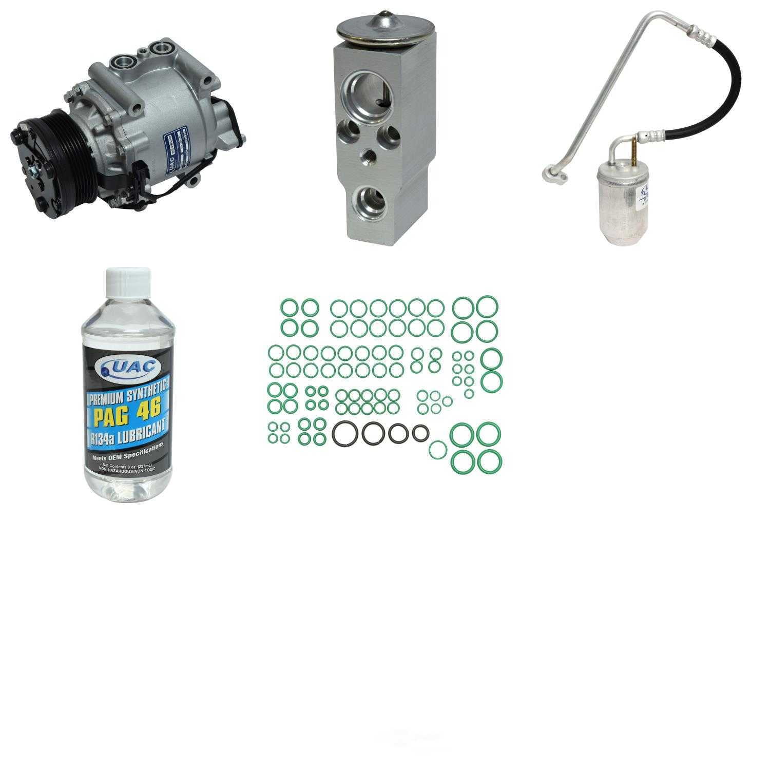 A/C Compressor and Component Kit -- Compressor Replacement Kit Fits select: 2005-2007 FORD FREESTYLE