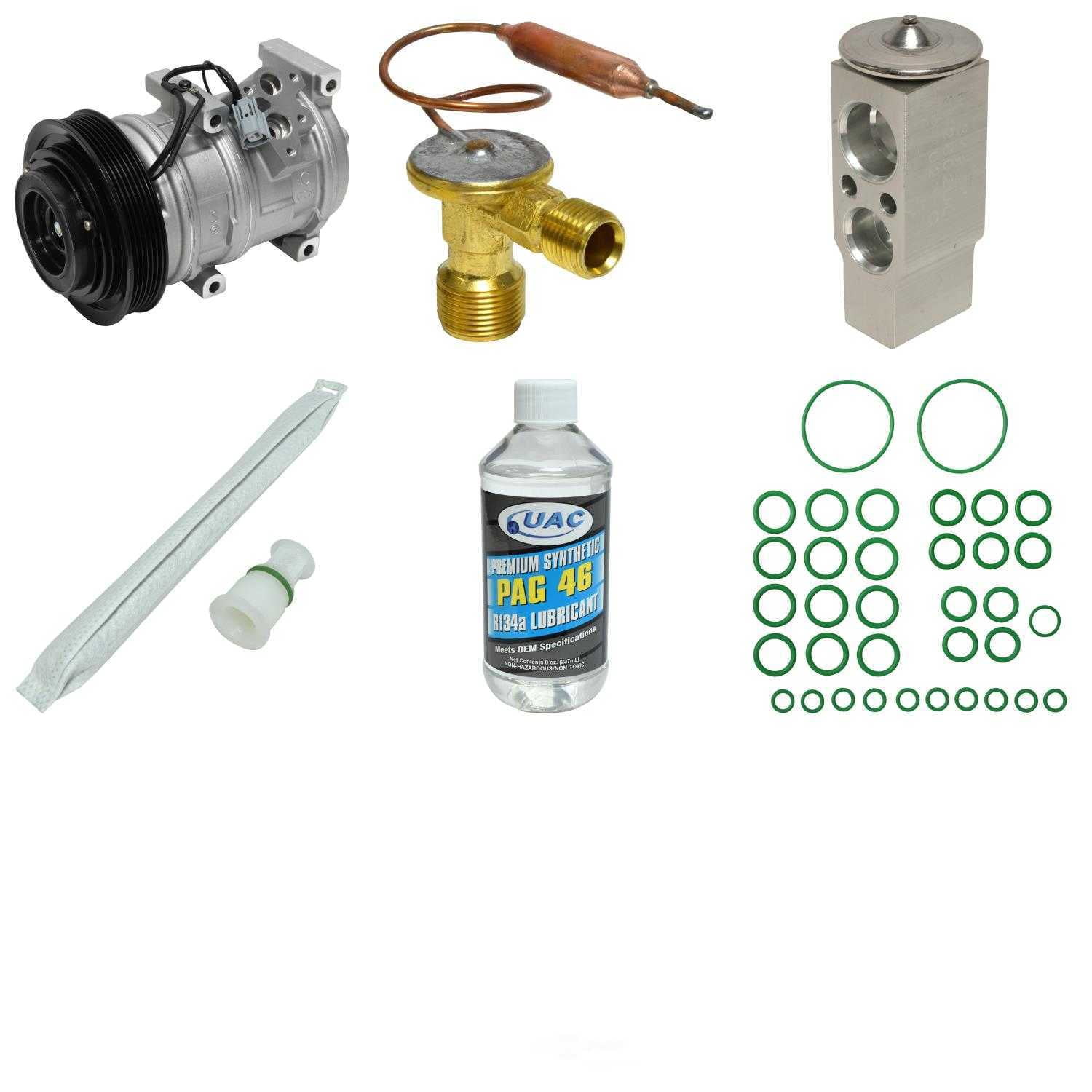 A/C Compressor and Component Kit -- Compressor Replacement Kit Fits select: 2005-2007 HONDA ODYSSEY