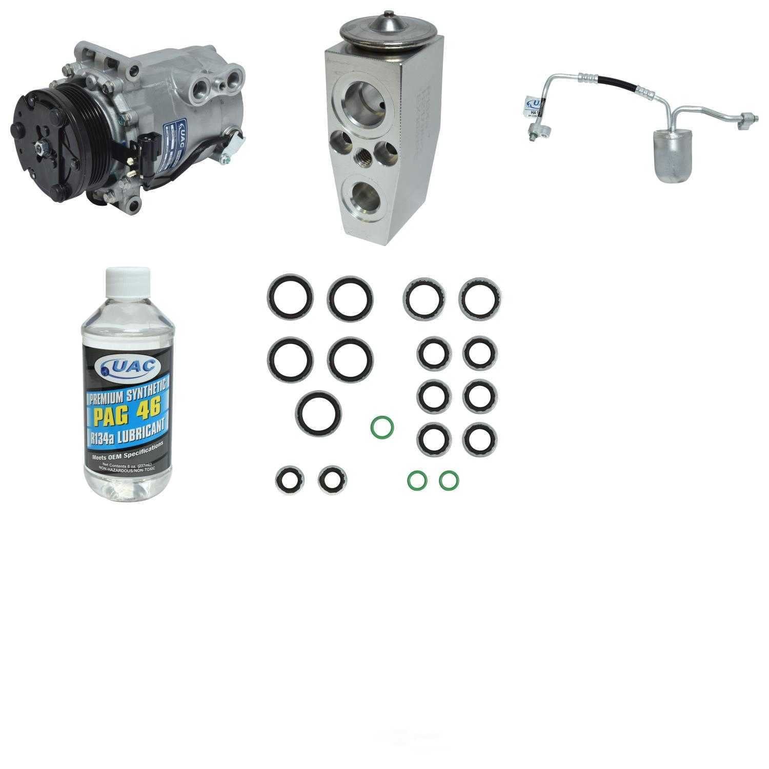 A/C Compressor and Component Kit -- Compressor Replacement Kit Fits select: 2005-2007 SATURN VUE
