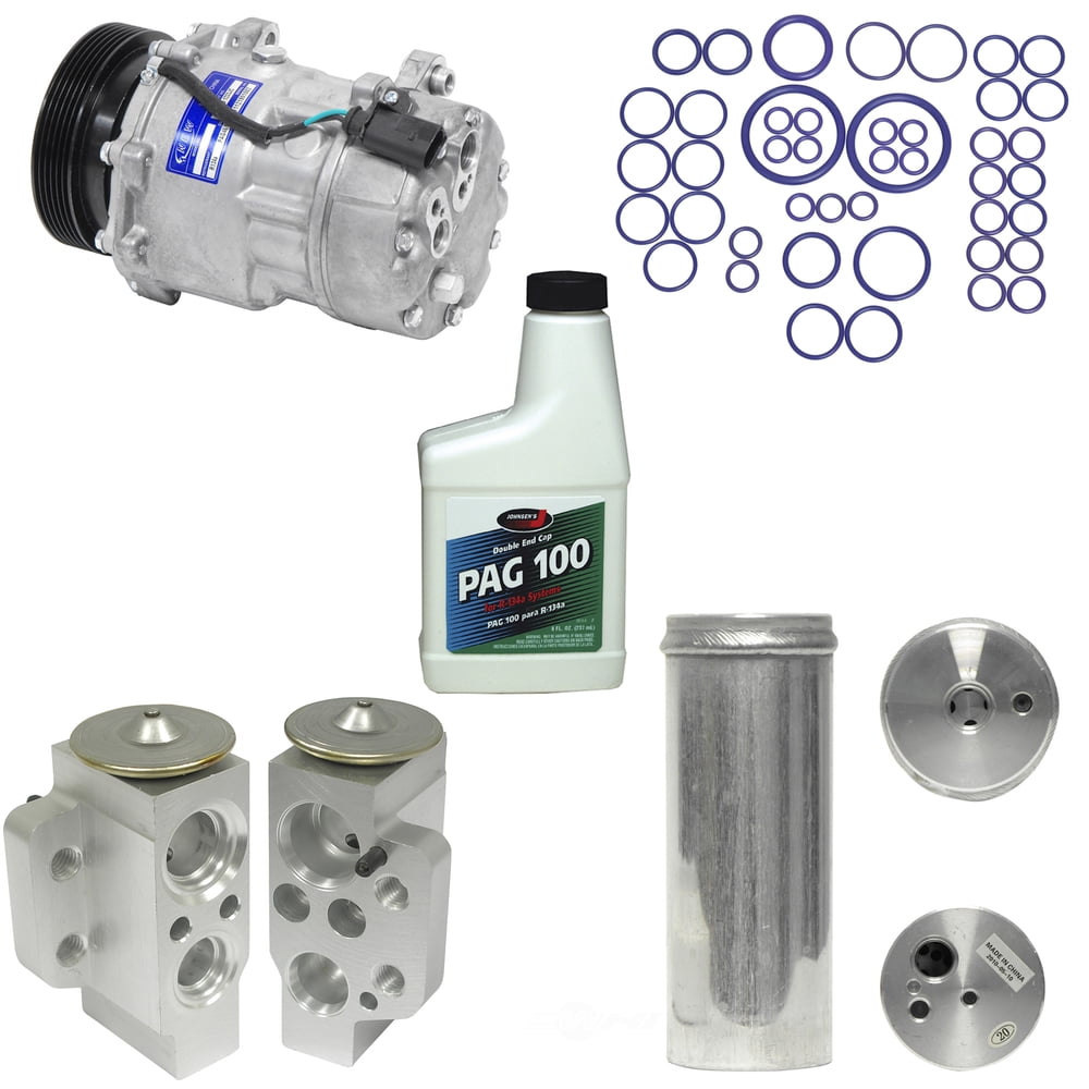 A/C Compressor and Component Kit -- Compressor Replacement Kit Fits select: 2005 VOLKSWAGEN JETTA GL TDI