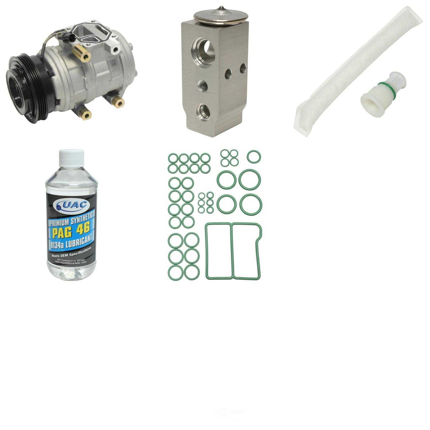 A/C Compressor and Component Kit -- Compressor Replacement Kit Fits select: 2006 KIA SPECTRA, 2005-2006 KIA SPECTRA5