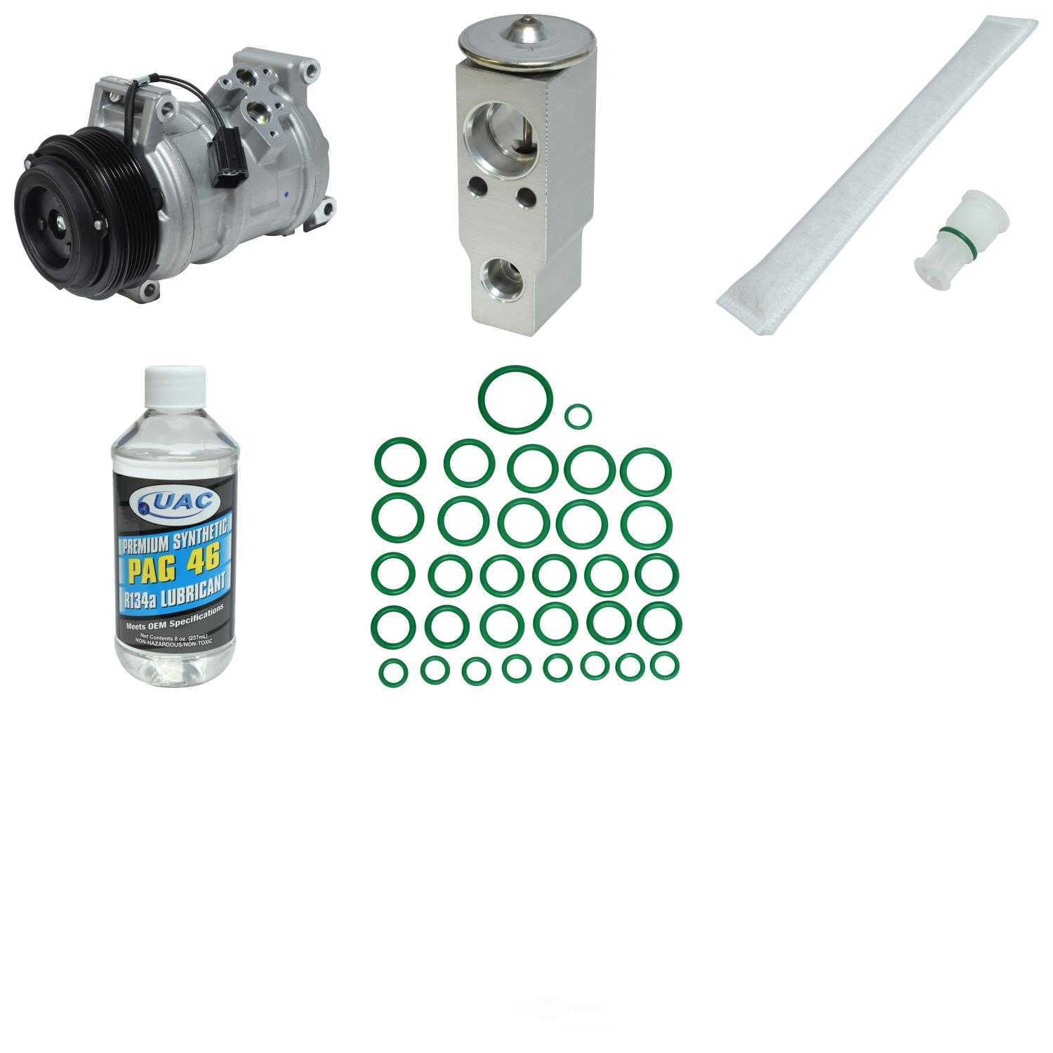 A/C Compressor and Component Kit -- Compressor Replacement Kit Fits select: 2007-2009 CADILLAC SRX