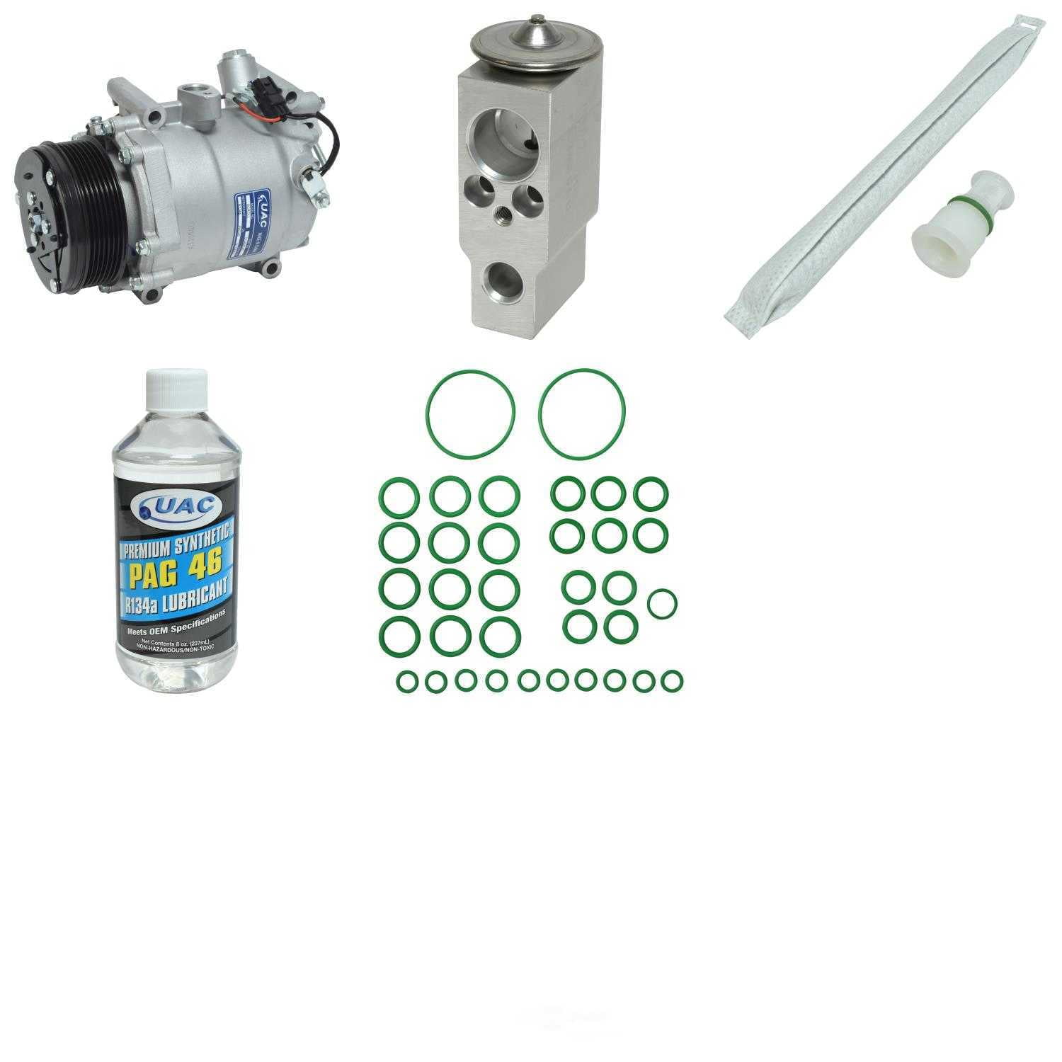 A/C Compressor and Component Kit -- Compressor Replacement Kit Fits select: 2007-2011 HONDA CR-V