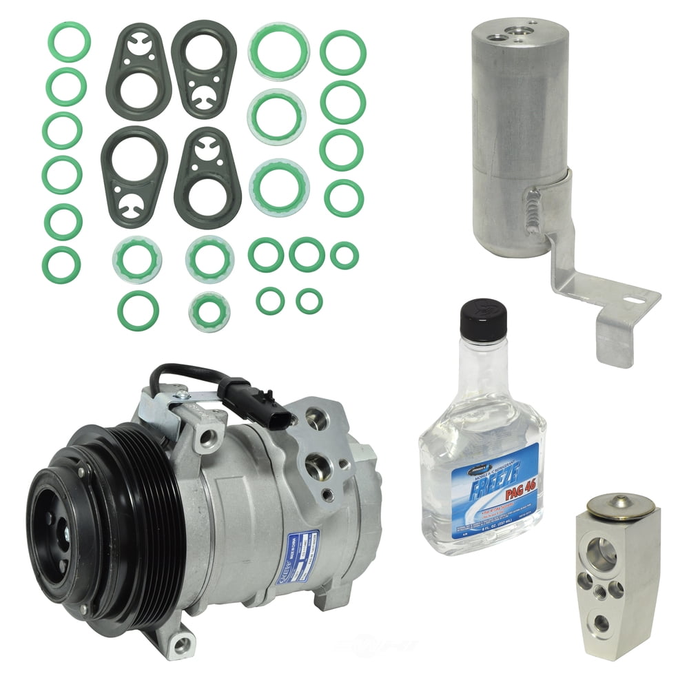 A/C Compressor and Component Kit -- Compressor Replacement Kit Fits select: 2008-2009 CHRYSLER TOWN & COUNTRY LIMITED, 2010 DODGE GRAND CARAVAN HERO