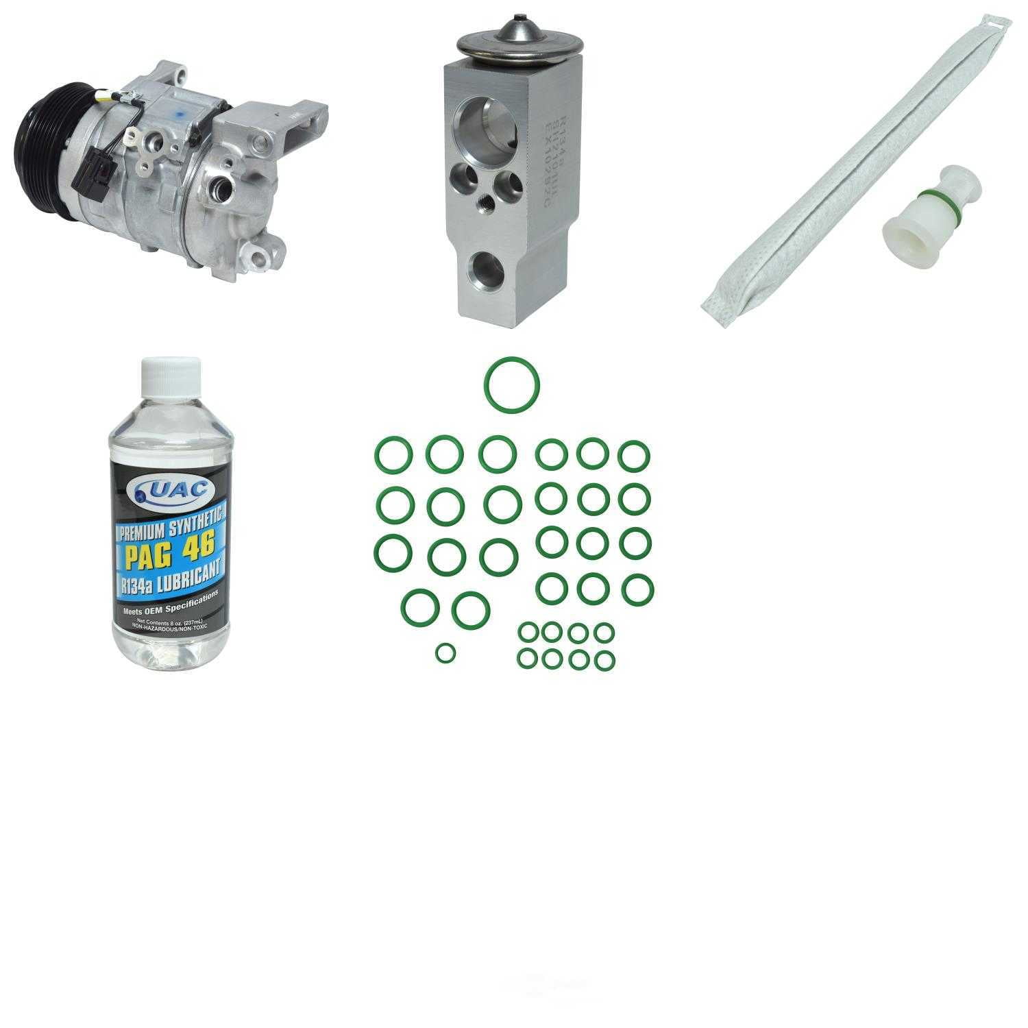 A/C Compressor and Component Kit -- Compressor Replacement Kit Fits select: 2008 CADILLAC CTS, 2009 CADILLAC CTS HI FEATURE V6