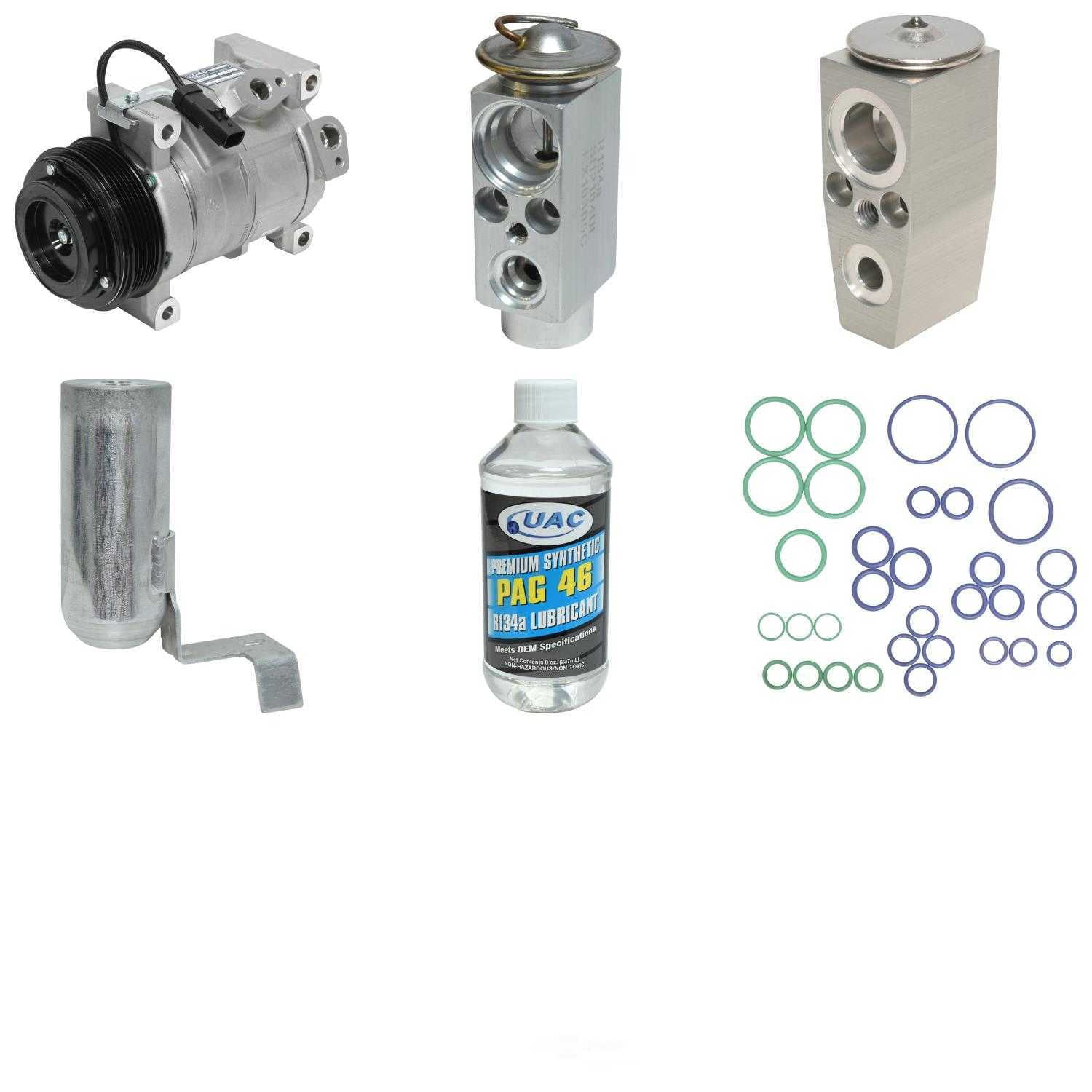 A/C Compressor and Component Kit -- Compressor Replacement Kit Fits select: 2009-2010 VOLKSWAGEN ROUTAN SE