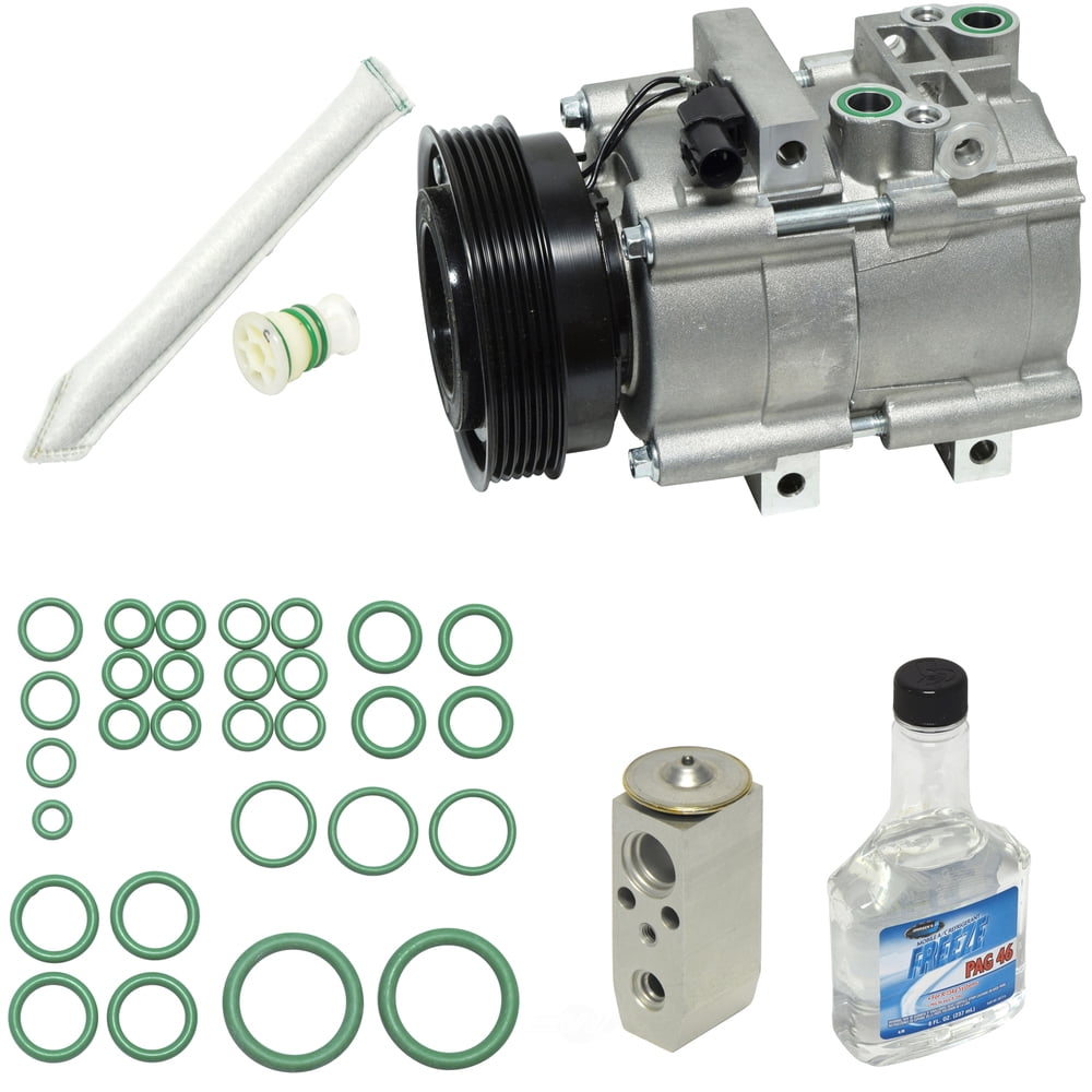 A/C Compressor and Component Kit -- Compressor Replacement Kit Fits select: 2009 KIA SORENTO