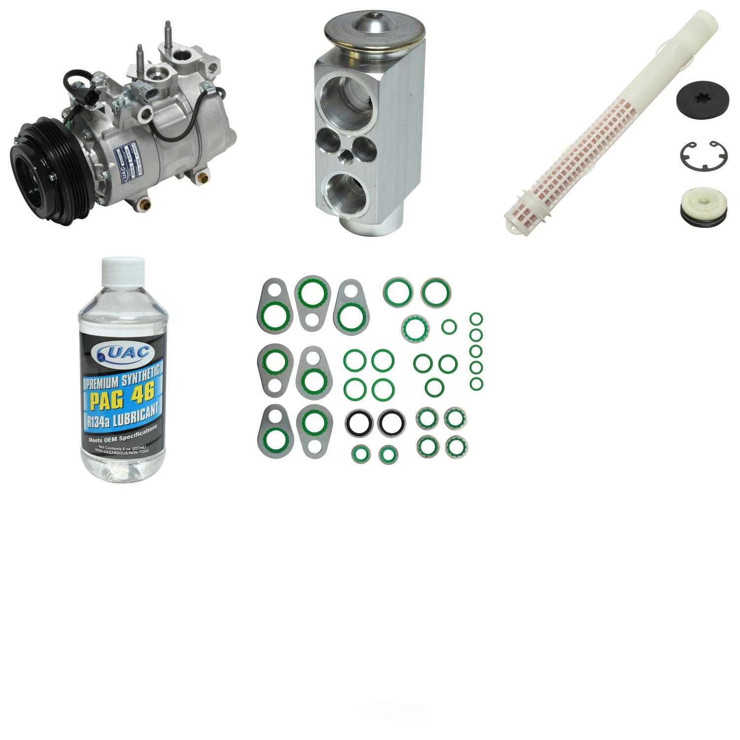 A/C Compressor and Component Kit -- Compressor Replacement Kit Fits select: 2014-2015 FORD FOCUS SE