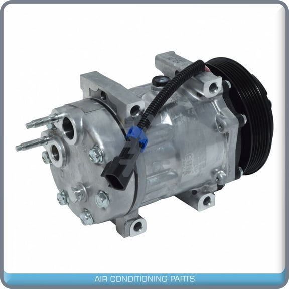 A/C Compressor Compatible with INTERNATIONAL 4200, 4200LP, 4300, 4300LP, 4400, 4400LP,... QU