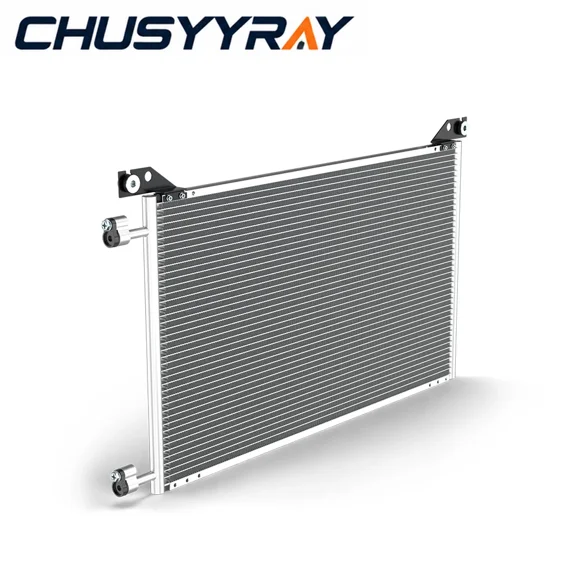 NOBRAND A/C Condenser Aluminum Core for 99-14 Chevrolet Tahoe Silverado 1500 2500 HD