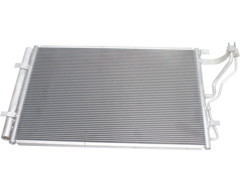 A/C Condenser Compatible with 2014 Hyundai Elantra Coupe, 2016-2017 Hyundai Elantra GT, 2014-2016 Hyundai Elantra, 2015-2016 Kia Forte Koup Aluminum Core