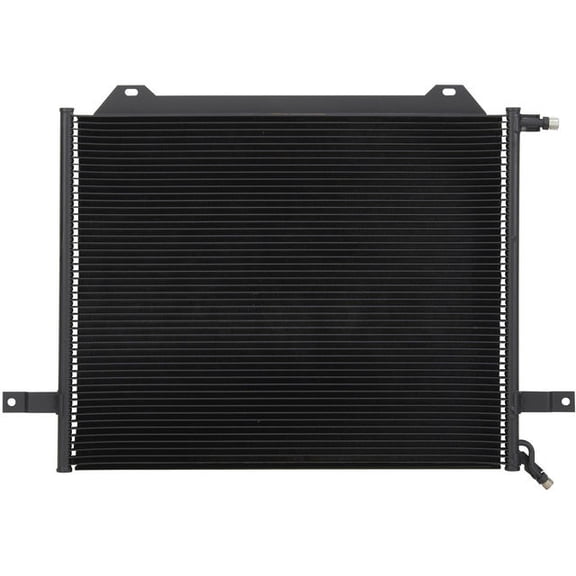 A/C Condenser - Compatible with 1994 - 2003 Freightliner FL60 1995 1996 1997 1998 1999 2000 2001 2002