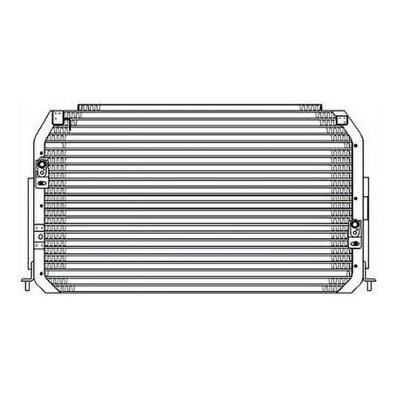 A/C Condenser - Compatible with 1995 - 1999 Toyota Avalon 1996 1997 1998