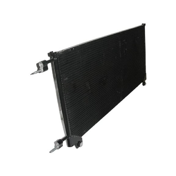 A/C Condenser - Compatible with 2001 - 2011 Chevy Silverado 2500 HD 2002 2003 2004 2005 2006 2007 2008 2009 2010