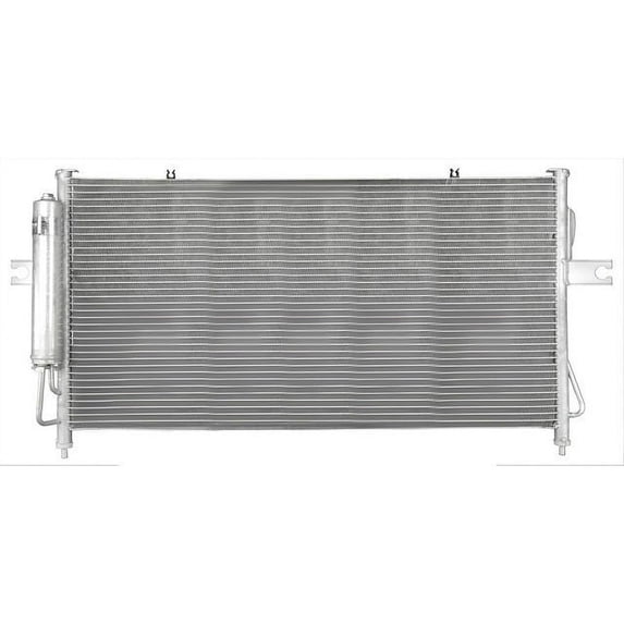 A/C Condenser - Compatible with 2003 - 2004 Nissan Frontier