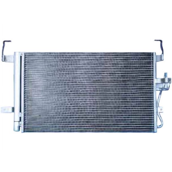 A/C Condenser - Compatible with 2003 - 2008 Hyundai Tiburon Coupe 2004 2005 2006 2007