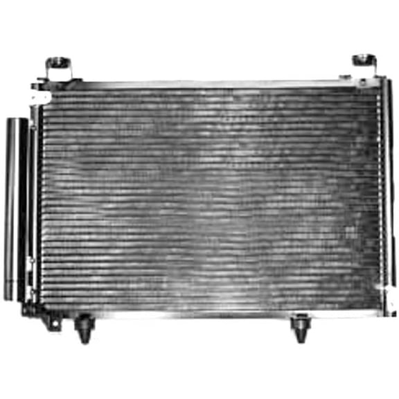 A/C Condenser - Compatible with 2004 - 2005 Scion xA Hatchback 1.5L 4-Cylinder