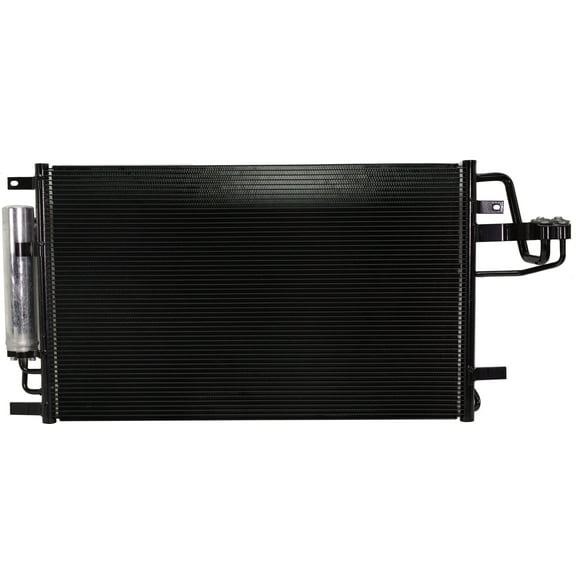A/C Condenser Compatible with 2005-2007 Chrysler Town & Country, 2005-2007 Dodge Caravan, 2005-2007 Dodge Grand Caravan Aluminum Core