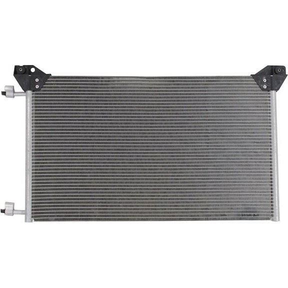 A/C Condenser - Compatible with 2007 - 2014 Chevy Silverado 3500 HD Turbocharged Diesel 2008 2009 2010 2011 2012 2013