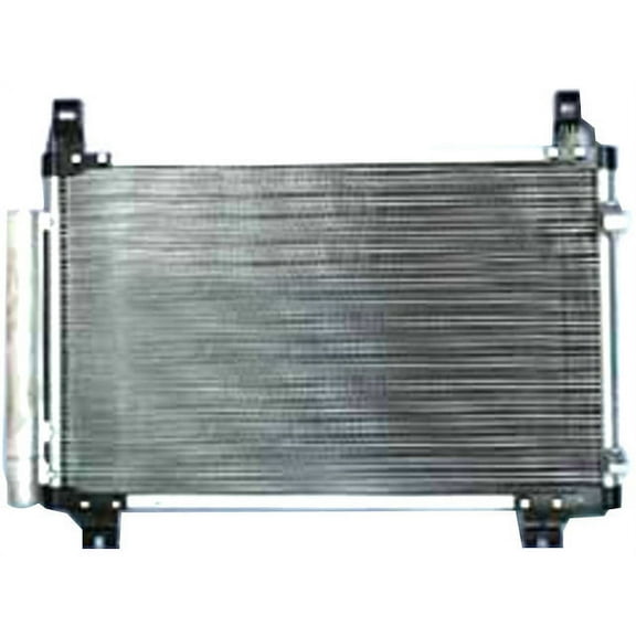 A/C Condenser - Compatible with 2007 - 2015 Toyota Yaris 1.5L 4-Cylinder 2008 2009 2010 2011 2012 2013 2014