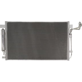 Garage-Pro A/C Condenser Compatible with Nissan Altima 2007-2018, Nissan Maxima 2009-2014, Nissan Maxima 2016-2023 Aluminum Core, 27.44 x 16.19 x 0.63 in. Core Size, With Receiver Drier