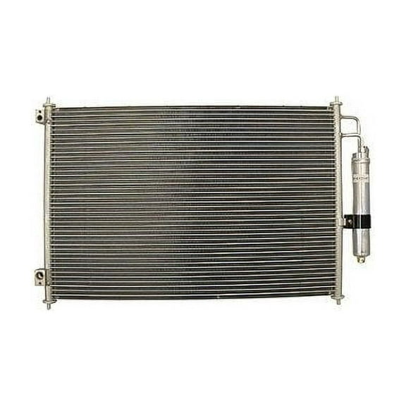 A/C Condenser - Compatible with 2008 - 2015 Nissan Rogue 2.5L (Automatic or Manual Transmission) 2009 2010 2011 2012 2013 2014