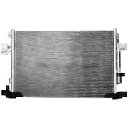 A/C Condenser - Compatible with 2008 - 2017 Mitsubishi Lancer 2009 2010 2011 2012 2013 2014 2015 2016